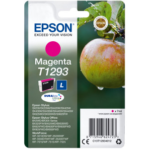 Tusz WF3010 WF3520 WF3530 WF3540 WF7015 WF7515 WF7525 (T12934010) Oryginalny purpurowy - 7ml - do EPSON STYLUS SX 230, 535WD, 435W, EPSON STYLUS OFFICE BX 535WD, 320W