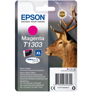 Tusz WF3010 WF3520 WF3530 WF3540 WF7015 WF7515 WF7525 (T13034010) Oryginalny purpurowy - 10,1ml - do EPSON STYLUS OFFICE BX 630FW, 635FWD, 935FWD, 320FW, 525WD