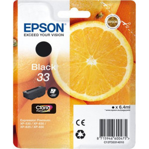 Tusz XP530 XP630 XP900 (T33314012) Oryginalny czarny do EPSON EXPRESSION PREMIUM XP 530, 635, 630, 830, 630