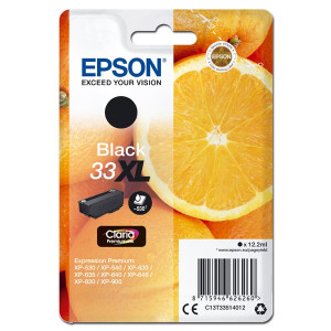 Tusz XP530 XP630 XP900 (T33514012) Oryginalny czarny do EPSON EXPRESSION PREMIUM XP 530, 635, 630, 830, 640