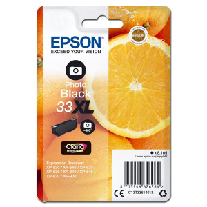 Tusz XP530 XP630 XP900 (T33614012) Oryginalny czarny do EPSON EXPRESSION PREMIUM XP 530, 635, 630, 830, 900