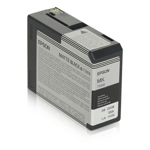 Tusz STYLUS PRO 3800 3880 (T580800) Oryginalny czarny matowy - 80ml - do EPSON STYLUS PRO 3800, 3880
