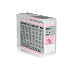 Tusz STYLUS PRO 3800 3880 (T580B) Oryginalny purpurowy - 80ml - do EPSON STYLUS PRO 3880