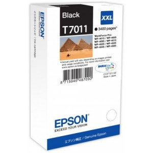 Tusz WP4015 WP4095 WP4515 WP4525 WP4595 (T70114010) Oryginalny czarny do EPSON WORKFORCE PRO WP 4025DW, 4515DN, 4525DNF, 4535DWF, 4545DTWF