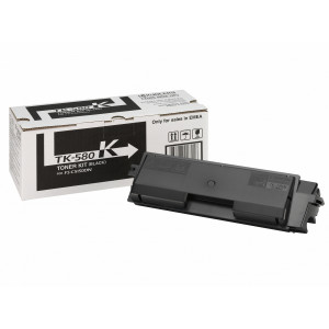 Toner TK-580 (TK580K) Oryginalny czarny do KYOCERA ECOSYS P 6021CDN, KYOCERA FS-C 5150DN