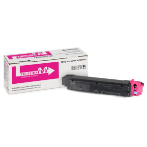 Toner TK-5140 (TK-5140M) Oryginalny purpurowy do KYOCERA ECOSYS M 6030CDN, 5630CDN, 6530CIDN, 6530CDN, KYOCERA ECOSYS P 6130CDN