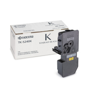 Toner TK-5240 (TK-5240K) Oryginalny czarny do KYOCERA ECOSYS P 5026CDN, 5026CDW, KYOCERA ECOSYS M 5526CDN, 5526CDW