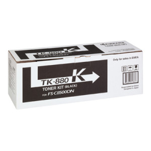 Toner TK-880 (TK-880K) Oryginalny czarny do KYOCERA FS-C 8500DN