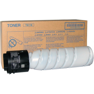 Toner TN-118 (TN118) Oryginalny czarny do KONICA MINOLTA BIZHUB 215, 226, 195, 225I, 235
