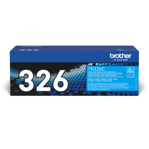 Toner DCP-L8400 HL-L8250 MFC-L8650 (TN326C) Oryginalny błękitny / turkusowy / niebieski do BROTHER HL- 8350CDW, BROTHER HL-L 8350CDWT, 8250CDN, 8350CDW, BROTHER MFC-L 8850CDW