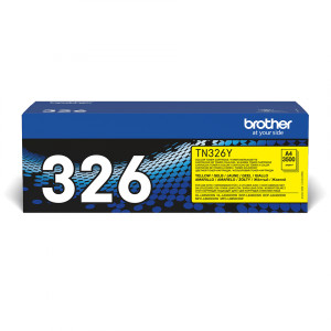 Toner DCP-L8400 HL-L8250 MFC-L8650 (TN326Y) Oryginalny żółty do BROTHER HL- 8350CDW, BROTHER HL-L 8250CDN, 8350CDW, 8350CDWT, BROTHER MFC-L 8850CDW