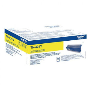 Toner TN-421 (TN421Y) Oryginalny żółty do BROTHER HL-L 8260CDW, 8360CDW, 8360DN, BROTHER MFC-L 8690CDW, 8900CDW