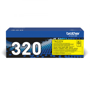 Toner DCP9055 HL4140 HL4150 MFC9460 (TN-320Y) Oryginalny żółty do BROTHER DCP- 9270CDN, 9055CDN, BROTHER MFC- 9970CDW, 9460CDN, BROTHER HL- 4150CN
