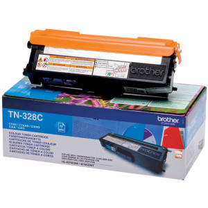 Toner DCP9270 HL4570 MFC9970 (TN-328C) Oryginalny błękitny / turkusowy / niebieski do BROTHER DCP- 9270CDN, BROTHER MFC- 9970CDW, BROTHER HL- 4570CDW, 4570CDWT