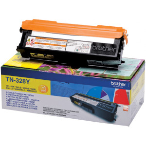 Toner DCP9270 HL4570 MFC9970 (TN-328Y) Oryginalny żółty do BROTHER DCP- 9270CDN, BROTHER MFC- 9970CDW, BROTHER HL- 4570CDW, 4570CDWT