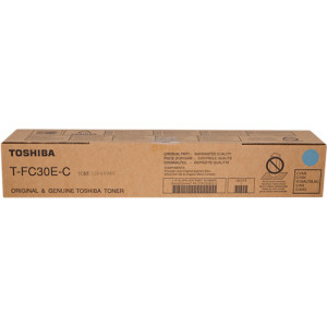 Toner Toshiba (T-FC30EC) Oryginalny błękitny / turkusowy / niebieski do TOSHIBA E-STUDIO 2050C, 2550C, 2051C, 2551C