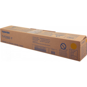 Toner Toshiba (T-FC50EY) Oryginalny żółty do TOSHIBA E-STUDIO 2555CSE, 3055CSE, 355CSE, 3555CSE, 4555CSE