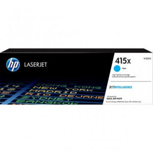 Toner HP 415X (W2031X) Oryginalny błękitny / turkusowy / niebieski do HP COLOR LASERJET PRO M 454DN, 454DW, HP COLOR LASERJET PRO MFP M 479DW, 479FNW, 479FDN
