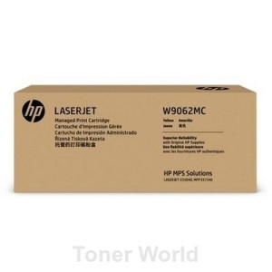 Toner HP W9062MC (W9062MC) Oryginalny żółty do HP COLOR LASERJET MANAGED E 55040DW, HP COLOR LASERJET MANAGED FLOW MFP E 57540C, 57540DN, 57540XHN
