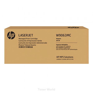 Toner HP W9063MC (W9063MC) Oryginalny purpurowy do HP COLOR LASERJET MANAGED E 55040DW, HP COLOR LASERJET MANAGED FLOW MFP E 57540C, 57540DN, 57540XHN