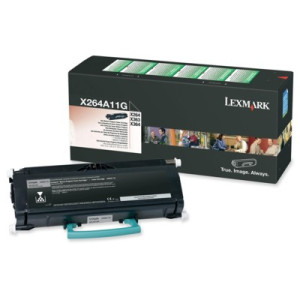 Toner X264 X363 X364 (X264A11G) Oryginalny czarny do LEXMARK X 264DN, 364DN, 363DN