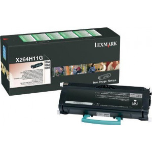 Toner X264 X363 X364 (X264H11G) Oryginalny czarny do LEXMARK X 264DN, 364DN, 363DN
