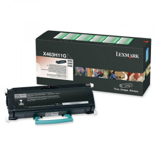 Toner X463 X464 X466 (X463H11G) Oryginalny czarny do LEXMARK X 466DE, 463DE, 464DE, 466DWE, 466DTE