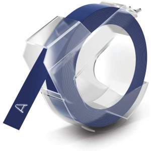 Taśma do Dymo Omega wytłaczarka S0898140 9mm 3m niebieska taśma