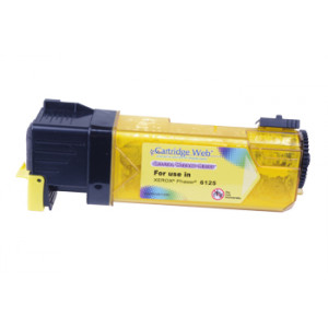 Toner Zgodny z PHASER 6125 (106R01337) Zamiennik żółty do XEROX PHASER 6125