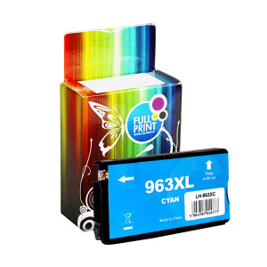 Tusz Zgodny z HP 963XL (3JA27AE) Zamiennik błękitny / turkusowy / niebieski - 28ml - do HP OFFICEJET PRO 9022E, 9020E, 9010E, 9022, 9010E