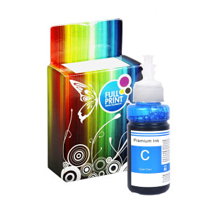 Tusz Zgodny z 673 (C13T67324A) Zamiennik błękitny / turkusowy / niebieski - 70ml - do EPSON L 800, 1800, 805, 850, 810