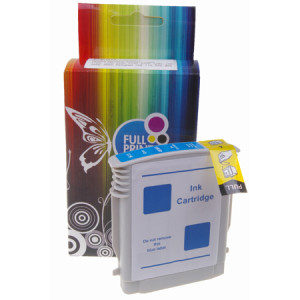 Tusz Zgodny z HP 11 (C4836A) Zamiennik błękitny / turkusowy / niebieski - 28ml - do HP DESIGNJET 120, 120NR, 120PS, 120PSN, 111