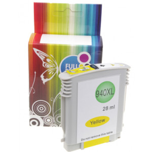 Tusz Zgodny z HP 82 (C4913A) Zamiennik żółty - 69ml - do HP DESIGNJET 50PS, 800PS, 800, 800PS, 120