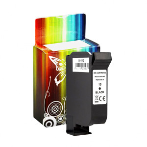 Tusz Zgodny z HP 15 (C6615A) Zamiennik czarny - 42ml - do HP DESKJET 920C, 827, 3820W, 920CXI, 845CSE
