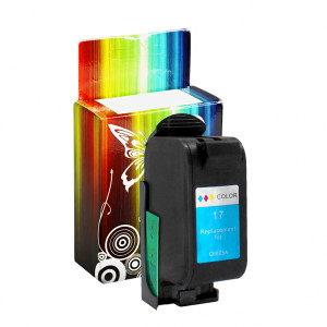 Tusz Zgodny z HP 17 (C6625A) Zamiennik kolor - 42ml - do HP DESKJET 825CXI, 827, 845CSE, 845CVR, 845CXI