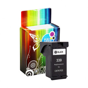 Tusz Zgodny z HP 339 (C8767E) Zamiennik czarny - 21ml - do HP DESKJET 5740, 6540, 6543, 6620, 5745