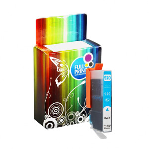 Tusz Zgodny z HP 920 (CD972A) Zamiennik błękitny / turkusowy / niebieski - 15.6ml - do HP OFFICEJET 6500, 6000, 7000