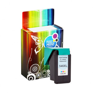 Tusz Zgodny z CL-546 PG-545 (CL546XL) Zamiennik kolor - 18ml - do CANON PIXMA TS 3350, 3152, 305, CANON PIXMA IP 2820, CANON PIXMA MG 2440