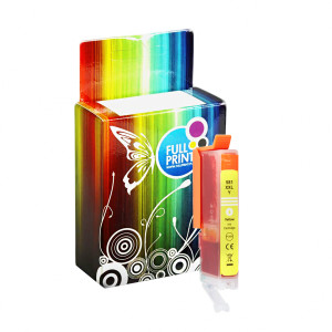 Tusz Zgodny z CLI-581 PGI-580 (CLI-581yXXL) Zamiennik żółty - 13ml - do CANON PIXMA TS 6151, 6350, 6241, 8150, 705A