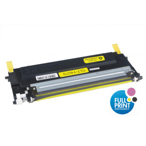 Toner Zgodny z CLP-320 CLP-325 CLX-3185 (CLT-Y4072S) Zamiennik żółty do SAMSUNG CLX- 3185, 3180, SAMSUNG CLP- 320, 325
