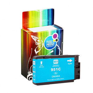 Tusz Zgodny z HP 951XL (CN046A) Zamiennik błękitny / turkusowy / niebieski - 20ml - do HP OFFICEJET PRO 8100, 8600, 8620