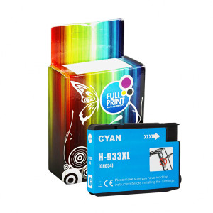 Tusz Zgodny z HP 933XL (CN054A) Zamiennik błękitny / turkusowy / niebieski - 15ml - do HP OFFICEJET 6100, 6600, 6700, 7612, HP OFFICEJET PRO 7110