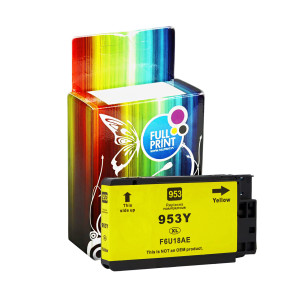 Tusz Zgodny z HP 953XL (F6U18A) Zamiennik żółty - 26ml - do HP OFFICEJET PRO 7720, 7730, 8210, 8218