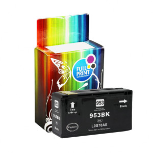 Tusz Zgodny z HP 953XL (L0S70A) Zamiennik czarny - 50ml - do HP OFFICEJET PRO 8718, 8719, 8720, 8725, 8730