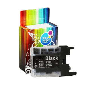 Tusz Zgodny z LC1240 LC1220 (LC1240BK) Zamiennik czarny - 33ml - do BROTHER DCP-J 925DW, 725DW, 525W, BROTHER MFC-J 835DW, 735DW