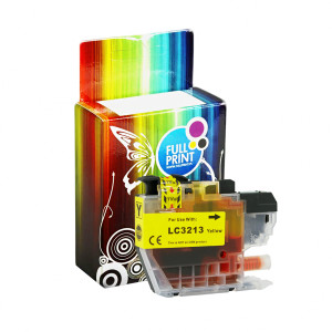 Tusz Zgodny z LC3213 (LC3213Y) Zamiennik żółty - 10ml - do BROTHER DCP-J 572DW, 772DW, 774DW, 772DNW, BROTHER MFC-J 497DW
