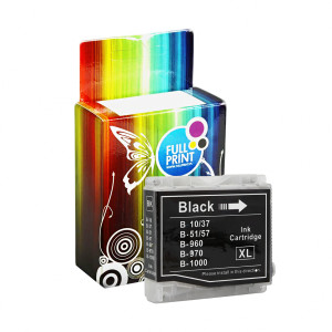 Tusz Zgodny z LC970 (LC970Bk) Zamiennik czarny do BROTHER DCP- 135C, 150C, 153C, 235C, 260C