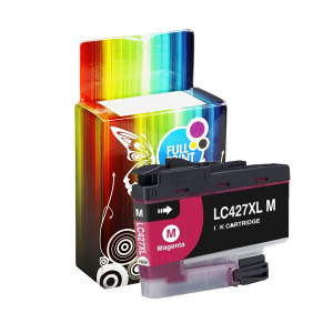 Tusz Zgodny z LC427 LC427XL (LC-427XLM) Zamiennik purpurowy do BROTHER MFC-J 4540DWT, 5955DW, 6957DW, 6955DW, 6959DW