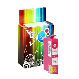 Tusz Zgodny z S22 SX125 SX130 SX235 (T12834010) Zamiennik purpurowy - 15ml - do EPSON STYLUS S 22, EPSON STYLUS SX 420W, 425W, EPSON STYLUS OFFICE BX 305F, 305FW