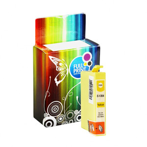 Tusz Zgodny z WF3010 WF3520 WF3530 WF3540 WF7015 WF7515 WF7525 (T13044010) Zamiennik żółty - 16ml - do EPSON STYLUS OFIICE BX 535WD, EPSON STYLUS OFFICE BX 630FW, 635FWD, 935FWD, 320FW